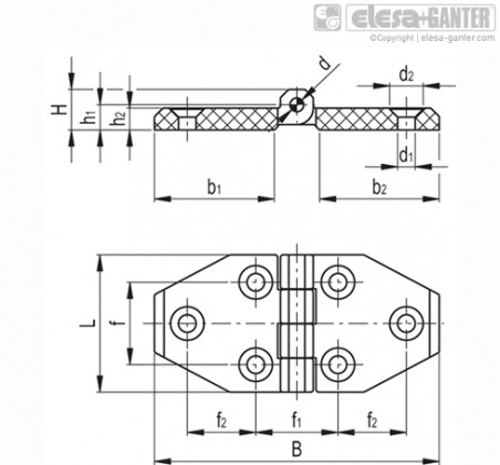 Петлі технополімерні подовжені CFM-TR-A – Креслення 1