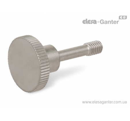 Корозіостійкі ручки з ріфленням для кріплення люків чи кришок на рухомому транспорті і обладнанні що невипадають при відкритті GN 464.2-NI – фото 1