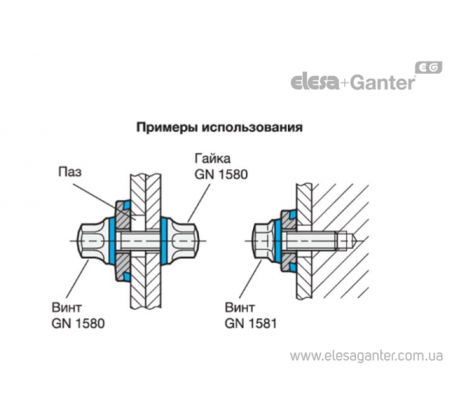 Шайбы для работы в гигиенических или особо агрессивных условиях и герметизации контактной поверхности GN 6225 – Чертеж 2