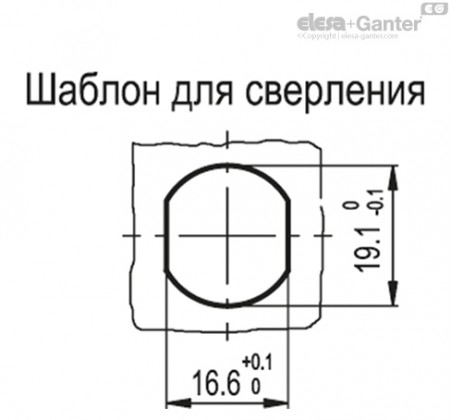 Замки морського виконання з нержавіючої сталі герметичні IP 65 CS-SST – Креслення 2